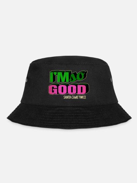 beards funny gym dinosaur fan beard gang quote - Bucket Hat - Schwarz