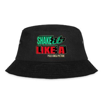happy cool computer gift idea beards present - Bucket Hat - Schwarz - Vorne - Lela (165cm)