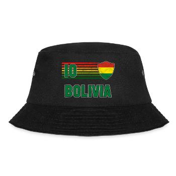 Bolivia Football Team - Bucket Hat - black - Front - Lela (165cm)