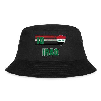 Iraq Football Team - Bucket Hat - black - Front - Lela (165cm)