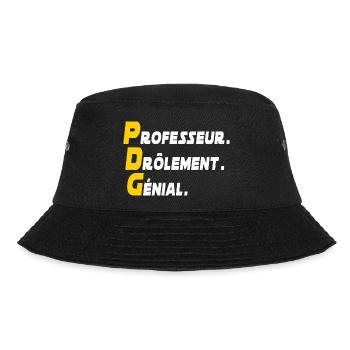 professeur drôlement génial / cadeau professeur - Bob - noir - Devant - Lela (165cm)