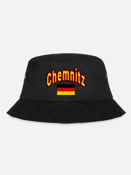 Chemnitz deutschland flagge - Bucket Hat - Schwarz