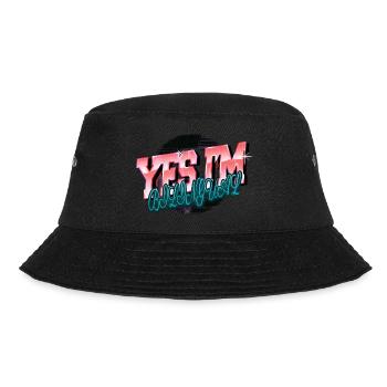 cool analyst awesome computer science - Bucket Hat - Schwarz - Vorne - Lela (165cm)