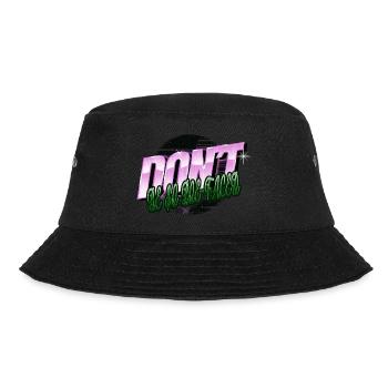Book Book Lover Typography Awesome Sayings - Bucket Hat - black - Front - Lela (165cm)