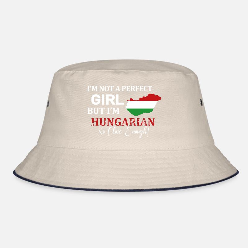 Ich bin kein perfektes Mädchen ungarisch Bucket Hat