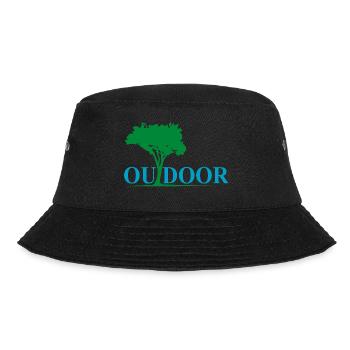 Adventure Travel Hiking Mountain - Bucket Hat - Schwarz - Vorne - Lela (165cm)