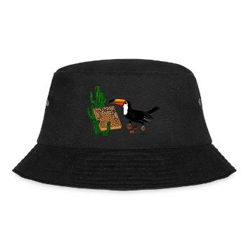 The Ear-Reddening Move - Bucket Hat - black - Front - Lela (165cm)