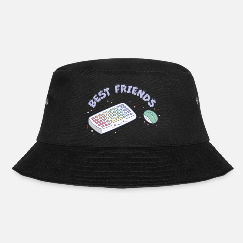 Best Friends - Bucket Hat - black