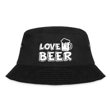 Lustiger Bier Spruch Geschenkidee Party - Bucket Hat - Schwarz - Vorne - Lela (165cm)