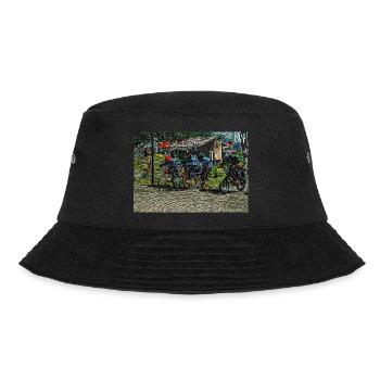 BMX (Begriffsklärung - Bucket Hat - Schwarz - Vorne - Lela (165cm)