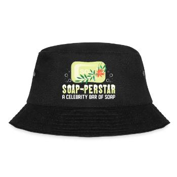 Soap-perstar - Une barre de savon de célébrité - Bob - noir - Devant - Lela (165cm)