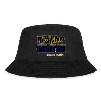 gehalt geburtstag plattenleger zitat witzige humor - Bucket Hat - Schwarz - Vorne - Lela (165cm)