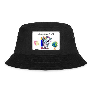 Unicorn - Unicorn - looks evil - Back to school 2023 - Bucket Hat - black - Front - Lela (165cm)