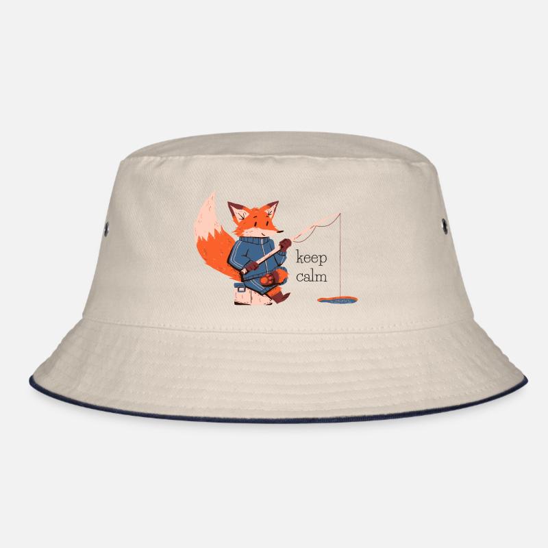 keep calm Fuchs - fox Bucket Hat