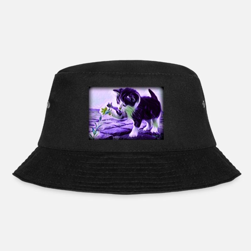 chaton jouant - Bob - noir