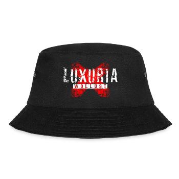 Luxeria - Die Wollust - Bucket Hat - Schwarz - Vorne - Lela (165cm)
