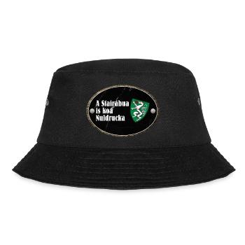 A Steirabua is koa Nuldrucka Österreich Steiermark - Bucket Hat - Schwarz - Vorne - Lela (165cm)