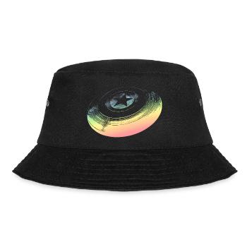 Frisbee - Bucket Hat - Schwarz - Vorne - Lela (165cm)