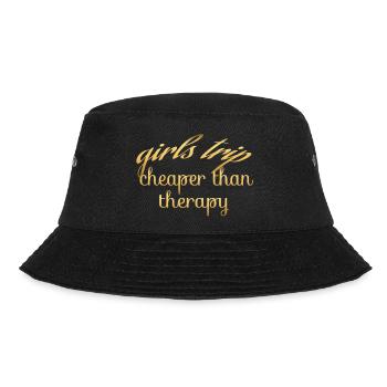 GIRLS TRIP THEAPER THAN THERAPY - Bob - noir - Devant - Lela (165cm)
