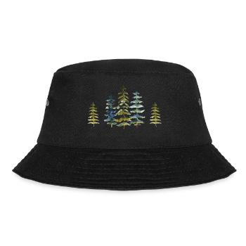 The forest is calling nature lovers - Bucket Hat - black - Front - Lela (165cm)