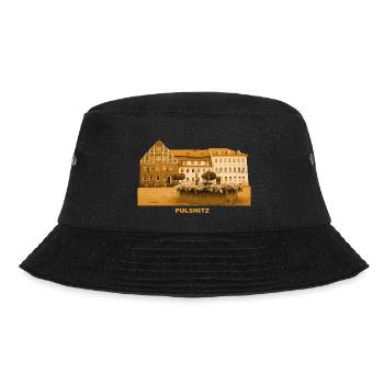 Pulsnitz Rathaus Markt Sachsen Lebkuchen - Bucket Hat - Schwarz - Vorne - Lela (165cm)