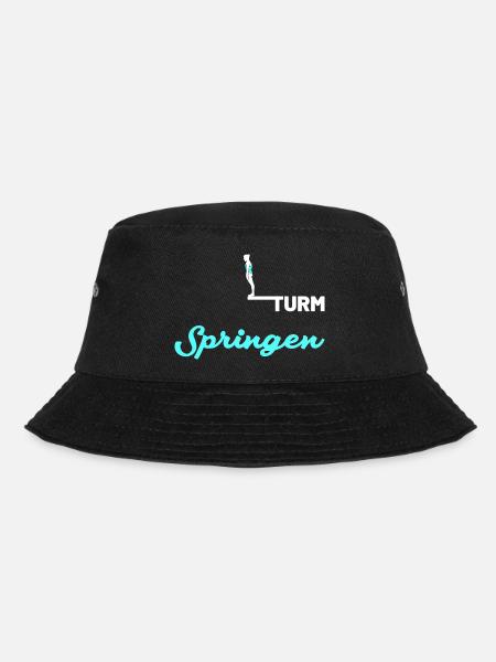 turmspringen sprung - Bucket Hat - Schwarz