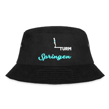turmspringen sprung - Bucket Hat - Schwarz - Vorne - Lela (165cm)