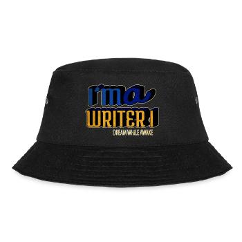 geek saufen beruf vergolder alkohol hund spruch - Bucket Hat - Schwarz - Vorne - Lela (165cm)