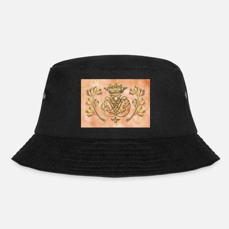 Bach Siegel / Monogramm / Wappen / Insignien - Bucket Hat - Schwarz