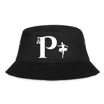 Letter p ballerina - Bucket Hat - black - Front - Lela (165cm)