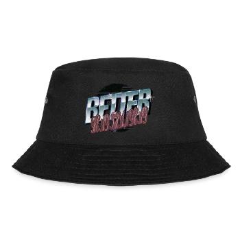 feminine awesome present idea book reader - Bucket Hat - Schwarz - Vorne - Lela (165cm)