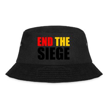 End the siege - Bucket Hat - black - Front - Lela (165cm)