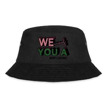 dogs beagle dog sayings beard beagle love - Bucket Hat - Schwarz - Vorne - Lela (165cm)