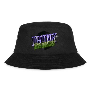 admin computer programming - Bucket Hat - Schwarz - Vorne - Lela (165cm)