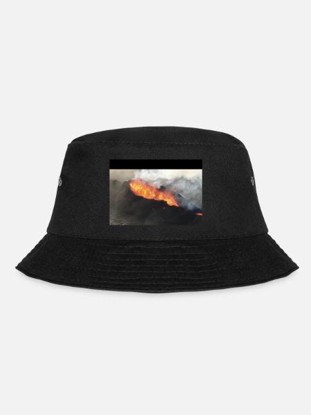 Vulcano - Bucket Hat - Schwarz
