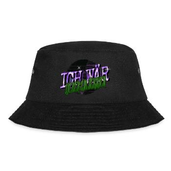 geschenk bullterrier haustier cool spaß chihuahua - Bucket Hat - Schwarz - Vorne - Lela (165cm)