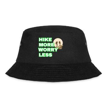 Hike more - Bucket Hat - black - Front - Lela (165cm)