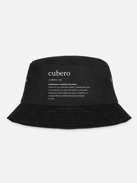 Cubero Definition - Bucket Hat - black
