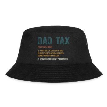 Vintage papa impôt définition hommes drôle fête des pères - Bob - noir - Devant - Lela (165cm)