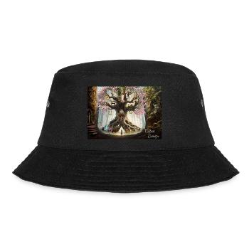 Baumdrache - Bucket Hat - Schwarz - Vorne - Lela (165cm)