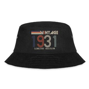 Vintage 1931 Cadeau Anniversaire - Millésime 1931 - Bob - noir - Devant - Lela (165cm)