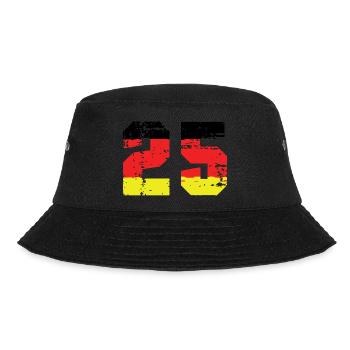25 Number Germany Jersey - Bucket Hat - black - Front - Lela (165cm)