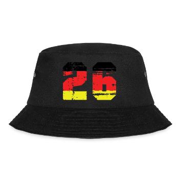 26 Number Germany Jersey - Bucket Hat - black - Front - Lela (165cm)
