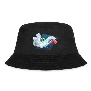 crazy sneaker - Bucket Hat - Schwarz - Vorne - Lela (165cm)