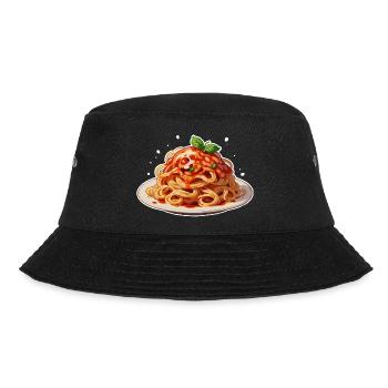Spaghetti - Bucket Hat - black - Front - Lela (165cm)