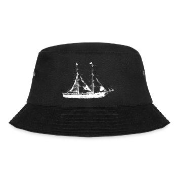 Sailing ship - Bucket Hat - black - Front - Lela (165cm)