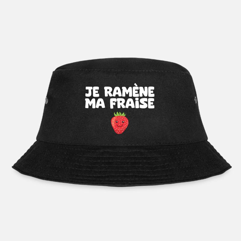 Je ramène ma fraise printemps - Bob - noir