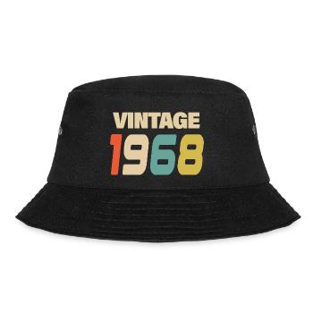 1968 Vintage Retro Classique 1968 - Bob - noir - Devant - Lela (165cm)