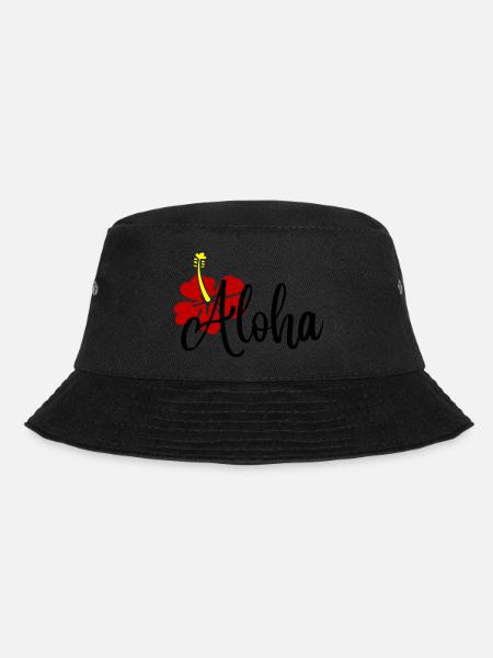 ALoha - Bucket Hat - Schwarz