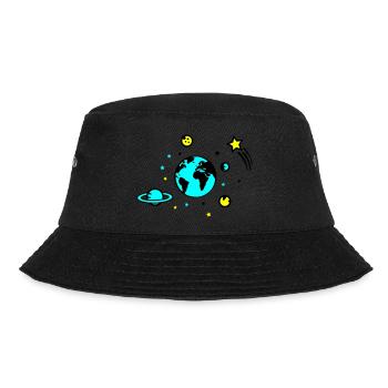 universum 02 - Bucket Hat - Schwarz - Vorne - Lela (165cm)